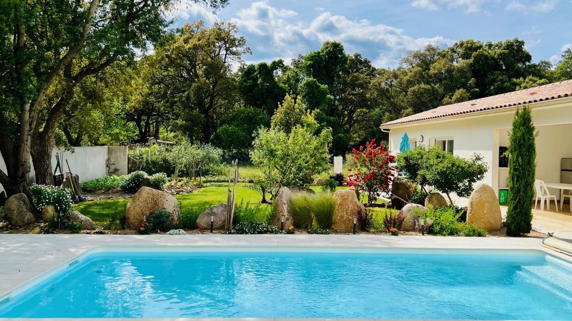 Mini Villa Pascal Paoli Avec Piscine - Proche Mer Prunelli-di-Fiumorbo Exterior foto